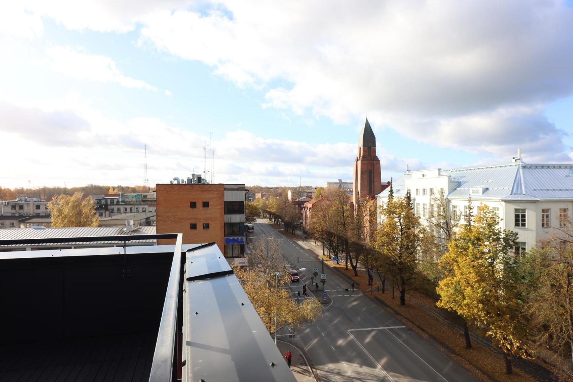 Aatrium Kinnisvara Riia Str 22 Apartment 80 M2 With 45 M2 Terrace Tartu Extérieur photo